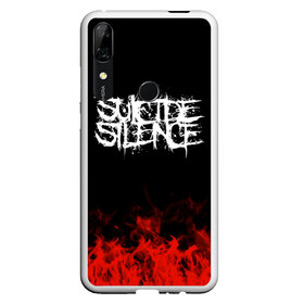 Чехол для Honor P Smart Z с принтом Suicide Silence в Курске, Силикон | Область печати: задняя сторона чехла, без боковых панелей | Тематика изображения на принте: band | metal | music | rock | suicide silence | атрибутика | группа | метал | музыка | рок