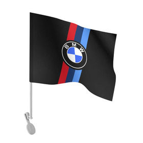 Флаг для автомобиля с принтом BMW 2018 M Sport в Курске, 100% полиэстер | Размер: 30*21 см | bmw | bmw motorsport | bmw performance | carbon | m | motorsport | performance | sport | бмв | карбон | моторспорт | спорт