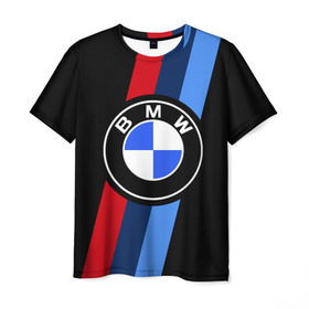 Мужская футболка 3D с принтом BMW 2018 M Sport в Курске, 100% полиэфир | прямой крой, круглый вырез горловины, длина до линии бедер | Тематика изображения на принте: bmw | bmw motorsport | bmw performance | carbon | m | motorsport | performance | sport | бмв | карбон | моторспорт | спорт