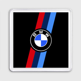 Магнит 55*55 с принтом BMW 2021 M SPORT / БМВ М СПОРТ в Курске, Пластик | Размер: 65*65 мм; Размер печати: 55*55 мм | bmw | bmw motorsport | bmw performance | carbon | m | motorsport | performance | sport | бмв | карбон | моторспорт | спорт