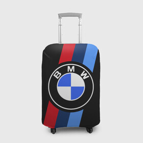 Чехол для чемодана 3D с принтом BMW 2018 M Sport в Курске, 86% полиэфир, 14% спандекс | двустороннее нанесение принта, прорези для ручек и колес | bmw | bmw motorsport | bmw performance | carbon | m | motorsport | performance | sport | бмв | карбон | моторспорт | спорт