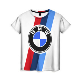 Женская футболка 3D с принтом BMW 2018 M Sport в Курске, 100% полиэфир ( синтетическое хлопкоподобное полотно) | прямой крой, круглый вырез горловины, длина до линии бедер | bmw | bmw motorsport | bmw performance | carbon | m | motorsport | performance | sport | бмв | карбон | моторспорт | спорт
