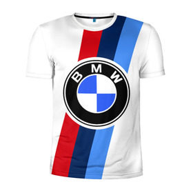 Мужская футболка 3D спортивная с принтом BMW 2018 M Sport в Курске, 100% полиэстер с улучшенными характеристиками | приталенный силуэт, круглая горловина, широкие плечи, сужается к линии бедра | bmw | bmw motorsport | bmw performance | carbon | m | motorsport | performance | sport | бмв | карбон | моторспорт | спорт
