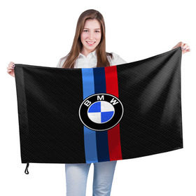 Флаг 3D с принтом BMW Motorsport Carbon в Курске, 100% полиэстер | плотность ткани — 95 г/м2, размер — 67 х 109 см. Принт наносится с одной стороны | bmw | bmw motorsport | bmw performance | carbon | m | motorsport | performance | sport | бмв | карбон | моторспорт | спорт