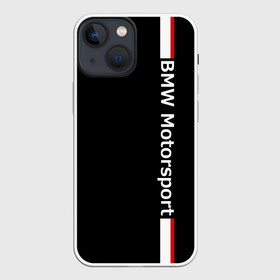 Чехол для iPhone 13 mini с принтом BMW Motorsport в Курске,  |  | Тематика изображения на принте: bmw | бмв | марка | машины