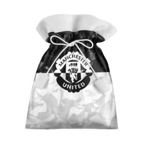 Подарочный 3D мешок с принтом F.C.M.U 2018 Black Collection в Курске, 100% полиэстер | Размер: 29*39 см | Тематика изображения на принте: fc | manchester united | зож | манчестер юнайтед
  | спорт | спортивные | футбол | футбольный клуб