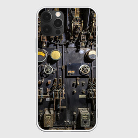 Чехол для iPhone 12 Pro Max с принтом Механизм в Курске, Силикон |  | Тематика изображения на принте: давление | дым | механизм | механика | панк | пар | рычаг | стим | стимпанк | тумблер
