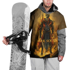 Накидка на куртку 3D с принтом Dark Souls в Курске, 100% полиэстер |  | dark souls | praise the sun | you died | дарк соулс