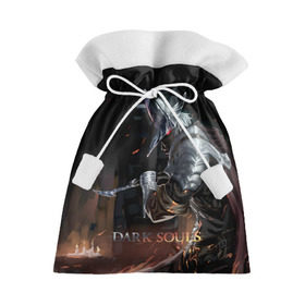 Подарочный 3D мешок с принтом Dark Souls в Курске, 100% полиэстер | Размер: 29*39 см | Тематика изображения на принте: dark souls | praise the sun | you died | дарк соулс | темные души