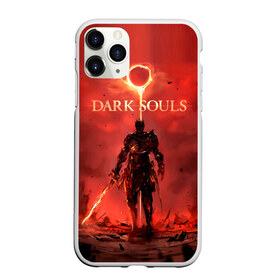 Чехол для iPhone 11 Pro матовый с принтом Dark Souls в Курске, Силикон |  | Тематика изображения на принте: dark souls | praise the sun | you died | дарк соулс