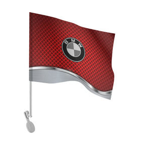 Флаг для автомобиля с принтом BMW METAL COLLECTION SPORT в Курске, 100% полиэстер | Размер: 30*21 см | auto | automobile | bmw | car | machine | motor | motor car | sport car | автомашина | бмв | легковой автомобиль | спортивный автомобиль | тачка