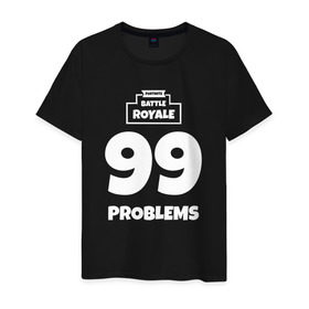 Мужская футболка хлопок с принтом 99 Problems в Курске, 100% хлопок | прямой крой, круглый вырез горловины, длина до линии бедер, слегка спущенное плечо. | 