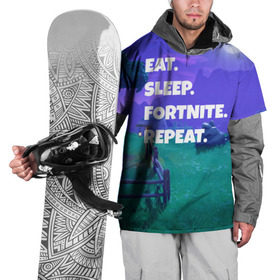 Накидка на куртку 3D с принтом Fortnite Repeat в Курске, 100% полиэстер |  | battle royale | fortnite | батл роял | фортнайт