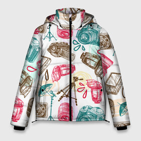 Мужская зимняя куртка 3D с принтом Блогер в Курске, верх — 100% полиэстер; подкладка — 100% полиэстер; утеплитель — 100% полиэстер | длина ниже бедра, свободный силуэт Оверсайз. Есть воротник-стойка, отстегивающийся капюшон и ветрозащитная планка. 

Боковые карманы с листочкой на кнопках и внутренний карман на молнии. | Тематика изображения на принте: youtube | блог | блогер | видео | вспышка | зеркалка | камера | фото | фотоаппарат | штатив