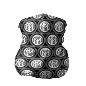 Бандана-труба 3D с принтом Inter Black&White в Курске, 100% полиэстер, ткань с особыми свойствами — Activecool | плотность 150‒180 г/м2; хорошо тянется, но сохраняет форму | football | inter | inter milan | italia | logo | sport | арт | интер милан | италия | лига | лого | спорт | текстура | фк | футбол | футбольный клуб | эмблема