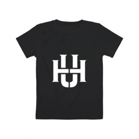 Детская футболка хлопок с принтом Hollywood Undead в Курске, 100% хлопок | круглый вырез горловины, полуприлегающий силуэт, длина до линии бедер | Тематика изображения на принте: 