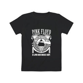 Детская футболка хлопок с принтом Pink Floyd в Курске, 100% хлопок | круглый вырез горловины, полуприлегающий силуэт, длина до линии бедер | pink floyd | pinkfloyd | арт | артрок | группа | дэвид гилмор | пинк флойд | пинкфлойд | прогрессивный | психоделический | рок | сид барретт | симфонический | спэйс | эйсид | экспериментальный