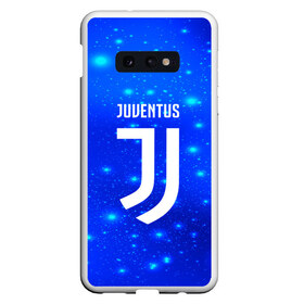 Чехол для Samsung S10E с принтом Juventus space collection в Курске, Силикон | Область печати: задняя сторона чехла, без боковых панелей | Тематика изображения на принте: football | soccer | ювентус