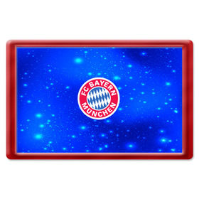 Магнит 45*70 с принтом FC Bayern Munchen space 2018 в Курске, Пластик | Размер: 78*52 мм; Размер печати: 70*45 | bayern munchen | football | footer | soccer | socker | спорт | футбол | футбольный клуб