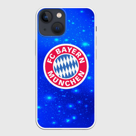 Чехол для iPhone 13 mini с принтом FC Bayern Munchen space 2018 в Курске,  |  | bayern munchen | football | footer | soccer | socker | спорт | футбол | футбольный клуб