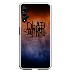 Чехол для Honor 20 с принтом Dead by April в Курске, Силикон | Область печати: задняя сторона чехла, без боковых панелей | band | dead by april | metal | music | rock | атрибутика | группа | метал | музыка | рок