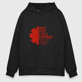 Мужское худи Oversize хлопок с принтом Red Hot Chili Peppers в Курске, френч-терри — 70% хлопок, 30% полиэстер. Мягкий теплый начес внутри —100% хлопок | боковые карманы, эластичные манжеты и нижняя кромка, капюшон на магнитной кнопке | red hot chili peppers | rhcp | альтернативный | группа | джош клингхоффер | красные острые перцы чили | метал | ред хот чили пеперс | рок | рхчп | рэп | фанк | фли | чад смит | энтони кидис