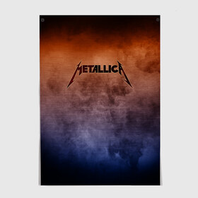 Постер с принтом Metallica в Курске, 100% бумага
 | бумага, плотность 150 мг. Матовая, но за счет высокого коэффициента гладкости имеет небольшой блеск и дает на свету блики, но в отличии от глянцевой бумаги не покрыта лаком | band | metal | metallica | music | rock | атрибутика | группа | метал | музыка | рок