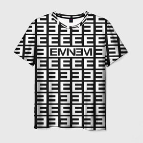 Мужская футболка 3D с принтом Eminem в Курске, 100% полиэфир | прямой крой, круглый вырез горловины, длина до линии бедер | eminem | hip hop | hiphop | mc | rap | брюс | еменем | еминем | зачитал | маршалл | мс | мэтерс | реп | репер | речитатив | рэп | рэпер | хип | хипхоп | хоп | хорроркор | эменем | эминем