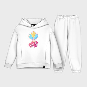 Детский костюм хлопок Oversize с принтом Chibi Pinkie Pie в Курске,  |  | Тематика изображения на принте: cartoon | chibi | fim | mlp | mult | my little pony | pinkie | pinkie pie | pony | млп | пинки пай | пони