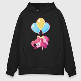 Мужское худи Oversize хлопок с принтом Chibi Pinkie Pie в Курске, френч-терри — 70% хлопок, 30% полиэстер. Мягкий теплый начес внутри —100% хлопок | боковые карманы, эластичные манжеты и нижняя кромка, капюшон на магнитной кнопке | Тематика изображения на принте: cartoon | chibi | fim | mlp | mult | my little pony | pinkie | pinkie pie | pony | млп | пинки пай | пони