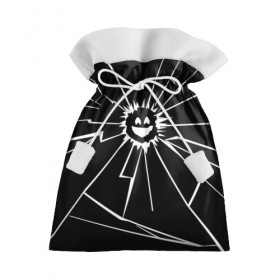Подарочный 3D мешок с принтом Черное Зеркало в Курске, 100% полиэстер | Размер: 29*39 см | black mirror | черное зеркало