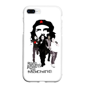 Чехол для iPhone 7Plus/8 Plus матовый с принтом Rage Against the Machine в Курске, Силикон | Область печати: задняя сторона чехла, без боковых панелей | rage against the machine | альтернативный | америка | американская рок группа | брэд уилк | жанр | зак де ла роча | калифорния | лос анджелес | метал | музыка | ню метал | рок | рэп метал | рэп рок | рэпкор | сша