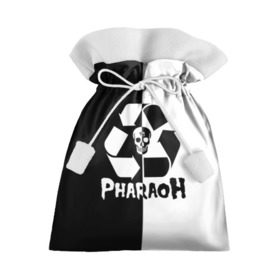 Подарочный 3D мешок с принтом Pharaoh в Курске, 100% полиэстер | Размер: 29*39 см | pharaoh | rap | голубин | реп | рэп | фараон | фристайл | хип хоп | хипхоп