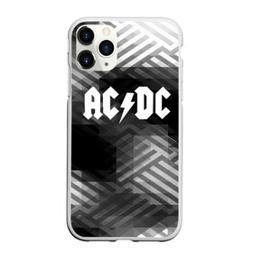 Чехол для iPhone 11 Pro Max матовый с принтом AC DC rock band в Курске, Силикон |  | ac dc | logo | music | pop | rock | usa | альтернатива | америка | металл | музыка | музыкальный | поп | рок