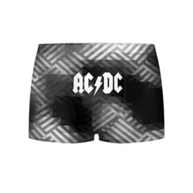 Мужские трусы 3D с принтом AC/DC rock band в Курске, 50% хлопок, 50% полиэстер | классическая посадка, на поясе мягкая тканевая резинка | ac dc | logo | music | pop | rock | usa | альтернатива | америка | металл | музыка | музыкальный | поп | рок