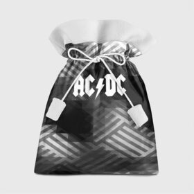 Подарочный 3D мешок с принтом AC/DC rock band в Курске, 100% полиэстер | Размер: 29*39 см | ac dc | logo | music | pop | rock | usa | альтернатива | америка | металл | музыка | музыкальный | поп | рок
