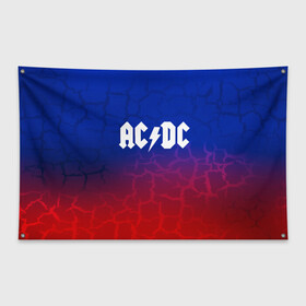 Флаг-баннер с принтом AC DC angel&devil в Курске, 100% полиэстер | размер 67 х 109 см, плотность ткани — 95 г/м2; по краям флага есть четыре люверса для крепления | ac dc | logo | music | pop | rock | usa | альтернатива | америка | металл | музыка | музыкальный | поп | рок