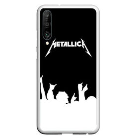 Чехол для Honor P30 с принтом Metallica в Курске, Силикон | Область печати: задняя сторона чехла, без боковых панелей | metallica | группа | джеймс хэтфилд | кирк хэмметт | ларс ульрих | метал | металика | металлика | миталика | музыка | роберт трухильо | рок | трэш | трэшметал | хард | хардрок | хеви | хевиметал