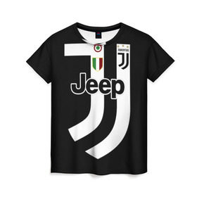 Женская футболка 3D с принтом Juventus FIFA Edition в Курске, 100% полиэфир ( синтетическое хлопкоподобное полотно) | прямой крой, круглый вырез горловины, длина до линии бедер | champions | championship | collection | fifa | italy | jeep | juventus | league | seria a | италия | лига | серия а | фифа | чемпионов | ювентус