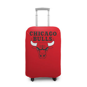 Чехол для чемодана 3D с принтом Chicago Bulls в Курске, 86% полиэфир, 14% спандекс | двустороннее нанесение принта, прорези для ручек и колес | bulls | chicago | chicago bulls | nba | баскетбол | буллз | нба | чикаго буллз