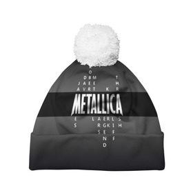 Шапка 3D c помпоном с принтом Участники группы Metallica в Курске, 100% полиэстер | универсальный размер, печать по всей поверхности изделия | metallica | группа | джеймс хэтфилд | кирк хэмметт | ларс ульрих | метал | металика | металлика | миталика | музыка | роберт трухильо | рок | трэш | трэшметал | хард | хардрок | хеви | хевиметал