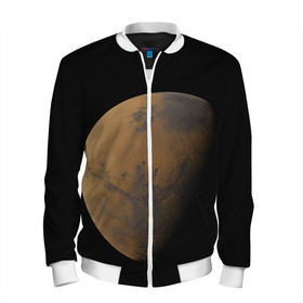 Мужской бомбер 3D с принтом Марс в Курске, 100% полиэстер | застегивается на молнию, по бокам два кармана без застежек, по низу бомбера и на воротнике - эластичная резинка | elon musk | space x | spacex | будущее | вселенная | вулкан | долина | илон маск | космические | космос | красная планета | кратер | маринер | марсиане | марсианин | небес | новый дом | путешествия | роскосмос