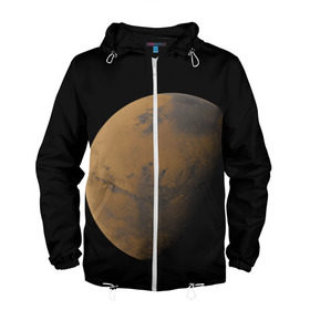 Мужская ветровка 3D с принтом Марс в Курске, 100% полиэстер | подол и капюшон оформлены резинкой с фиксаторами, два кармана без застежек по бокам, один потайной карман на груди | elon musk | space x | spacex | будущее | вселенная | вулкан | долина | илон маск | космические | космос | красная планета | кратер | маринер | марсиане | марсианин | небес | новый дом | путешествия | роскосмос