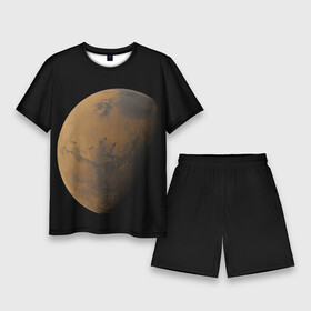 Мужской костюм с шортами 3D с принтом Марс в Курске,  |  | elon musk | space x | spacex | будущее | вселенная | вулкан | долина | илон маск | космические | космос | красная планета | кратер | маринер | марсиане | марсианин | небес | новый дом | путешествия | роскосмос