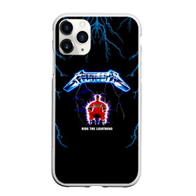 Чехол для iPhone 11 Pro Max матовый с принтом Metallica ride the lightning в Курске, Силикон |  | Тематика изображения на принте: metallica | группа | джеймс хэтфилд | кирк хэмметт | ларс ульрих | метал | металика | металлика | миталика | музыка | роберт трухильо | рок | трэш | трэшметал | хард | хардрок | хеви | хевиметал