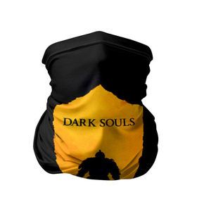 Бандана-труба 3D с принтом Dark Souls в Курске, 100% полиэстер, ткань с особыми свойствами — Activecool | плотность 150‒180 г/м2; хорошо тянется, но сохраняет форму | dark | souls | дракон | души | игра | лордран | темные
