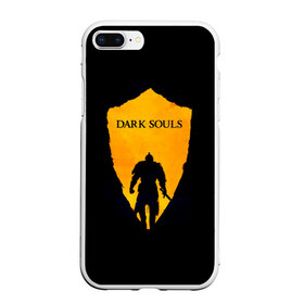 Чехол для iPhone 7Plus/8 Plus матовый с принтом Dark Souls в Курске, Силикон | Область печати: задняя сторона чехла, без боковых панелей | dark | souls | дракон | души | игра | лордран | темные