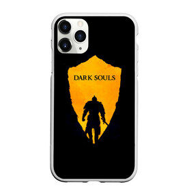 Чехол для iPhone 11 Pro матовый с принтом Dark Souls в Курске, Силикон |  | dark | souls | дракон | души | игра | лордран | темные