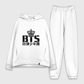 Женский костюм хлопок Oversize с принтом Bangtan Boys в Курске,  |  | bangtan boys | bts | j hope | jimin | jin | jungkook | k pop | rm | sonyeondan | suga | v | бойз бойс | бойскауты | бтс бенгтан. бангтан | группа | к поп | корейская | пуленепробиваемые | хип хоп