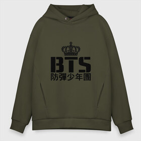 Мужское худи Oversize хлопок с принтом Bangtan Boys в Курске, френч-терри — 70% хлопок, 30% полиэстер. Мягкий теплый начес внутри —100% хлопок | боковые карманы, эластичные манжеты и нижняя кромка, капюшон на магнитной кнопке | bangtan boys | bts | j hope | jimin | jin | jungkook | k pop | rm | sonyeondan | suga | v | бойз бойс | бойскауты | бтс бенгтан. бангтан | группа | к поп | корейская | пуленепробиваемые | хип хоп